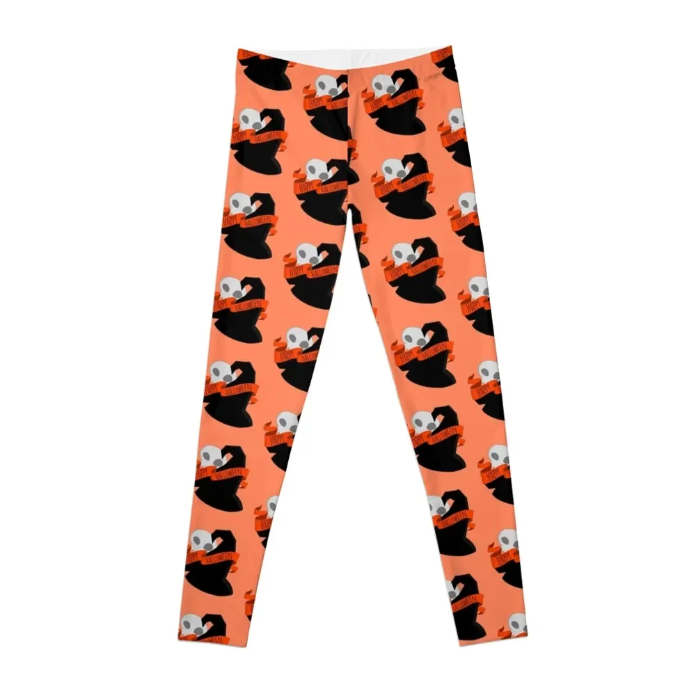 

Happy Halloween Ribbon \\ SharFully Leggings jogging pants gym womans Womens Leggings