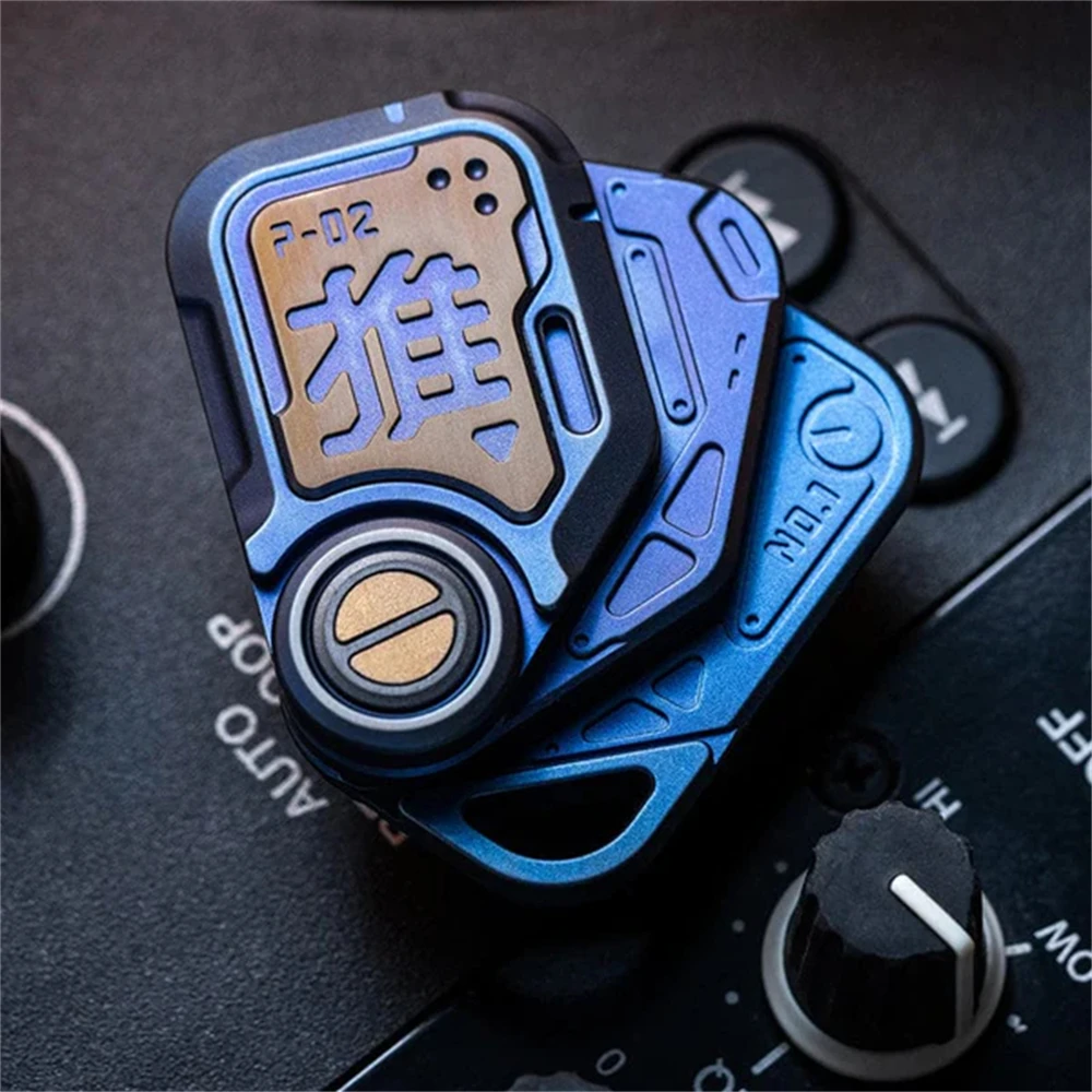 01EDC POP 2.0 EDC Fidget Slider Spinner alliage de zirconium Anti-Stress jouets pour adultes enfants TDAH soulagement de l'anxiété jouets de mise au point sensorielle