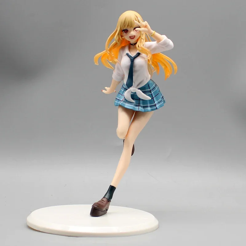 Anime Kitagawa Marin Figurine GK My Dress-Up Darling Action Figures 18cm PVC Collection Model Toys Desktop Decoration Doll Gifts