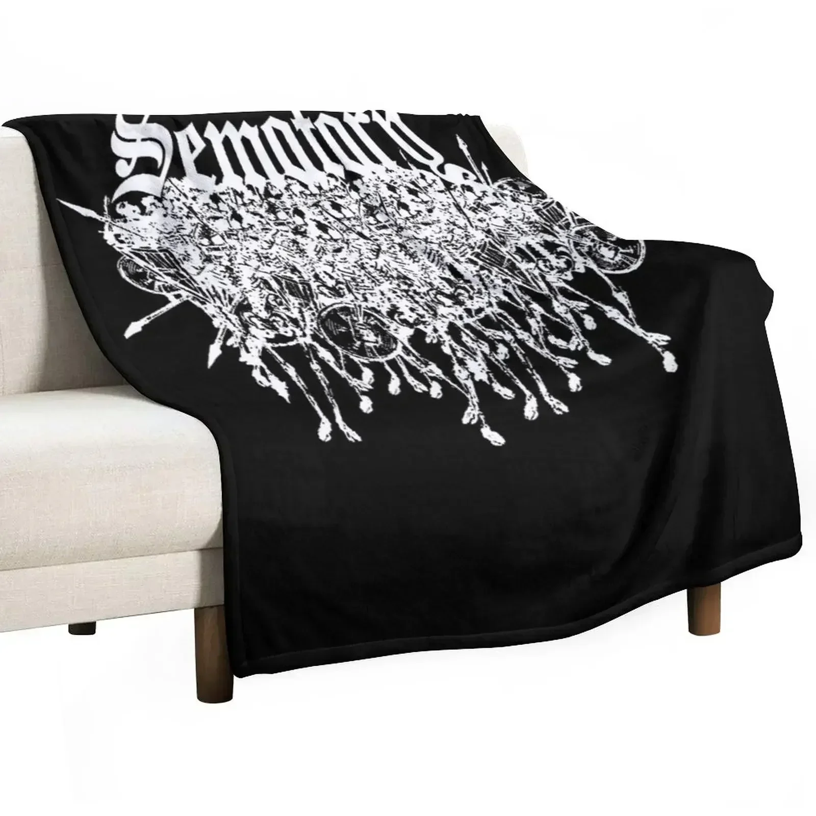 

Sematary Logo Essential Throw Blanket Large Hairys Blankets