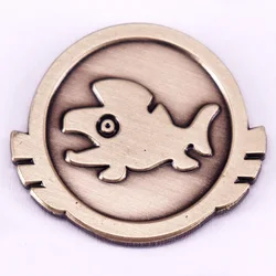 Splatoons Big Run Vintage Metal Badge Game Fashion Logo Brooch For Various Clothing Backpacks
