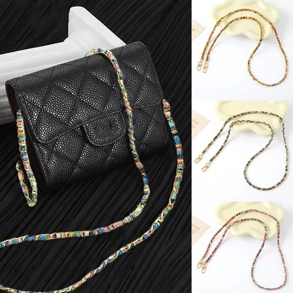 

Braided Chain Bag Strap Mobile Phone Case Chain Crossbody Chain Decorative Strap Shoulder Strap 60cm Braided Thin Decorative