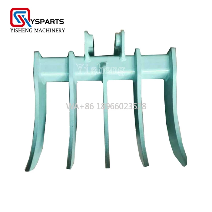 Parti di macchine per escavatore Rastrello per escavatore DH300-5 DH320 DH330-3 DH360-5 DH450 DH500 Rastrello per radice per cancellare per escavatore
