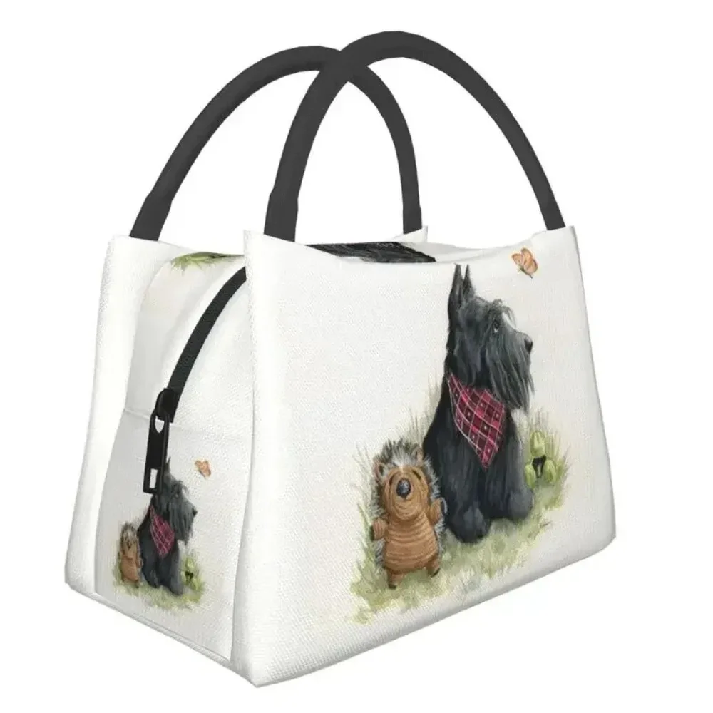 2025 New Cute Winter Whippet Resuable Lunch Box for Women Leakproof Lurcher Greyhound Dog Cooler Thermal Food Insulated