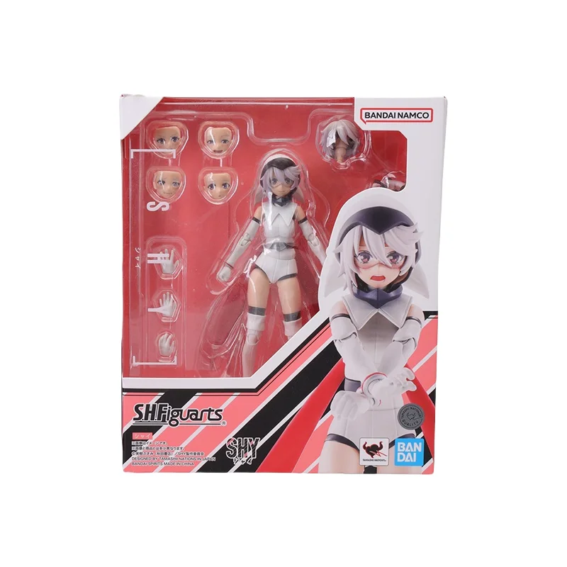 Spot Direct Delivery Bandai Original Anime SHY Collectible Model SHF SHY And SPIRITS Action Figure Toys for Children Gift