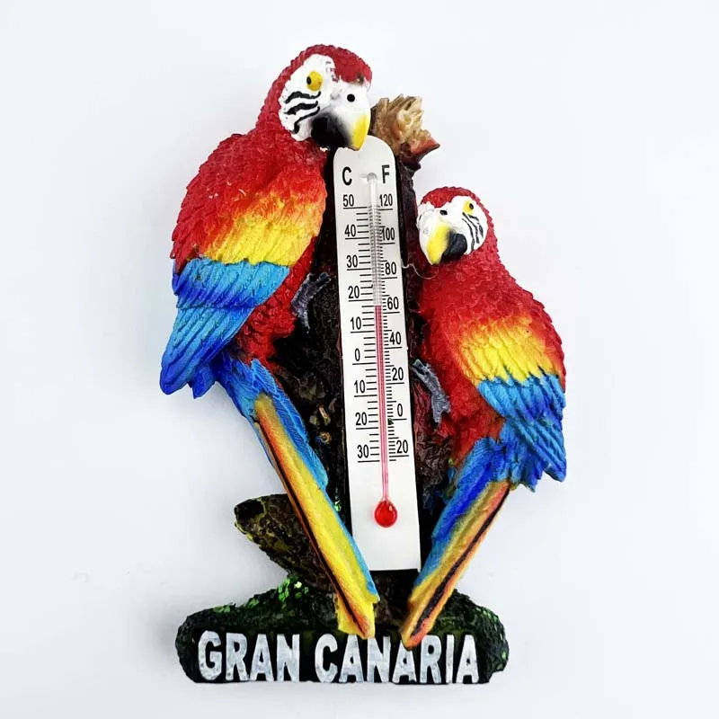 Parrot Camel On The Island Of Gran Canary, Spain 3D Fridge Magnets Tourism Souvenirs Refrigerator Magnetic Stickers