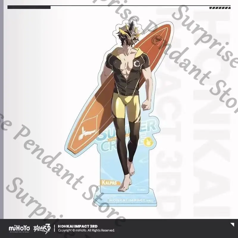 لعبة هونكاي إمباكت الثالثة الطموح إليسيا كيفن كاسلانا علامة واقفة عالية المظهر مستوى سطح المكتب زخرفة هدية عيد ميلاد