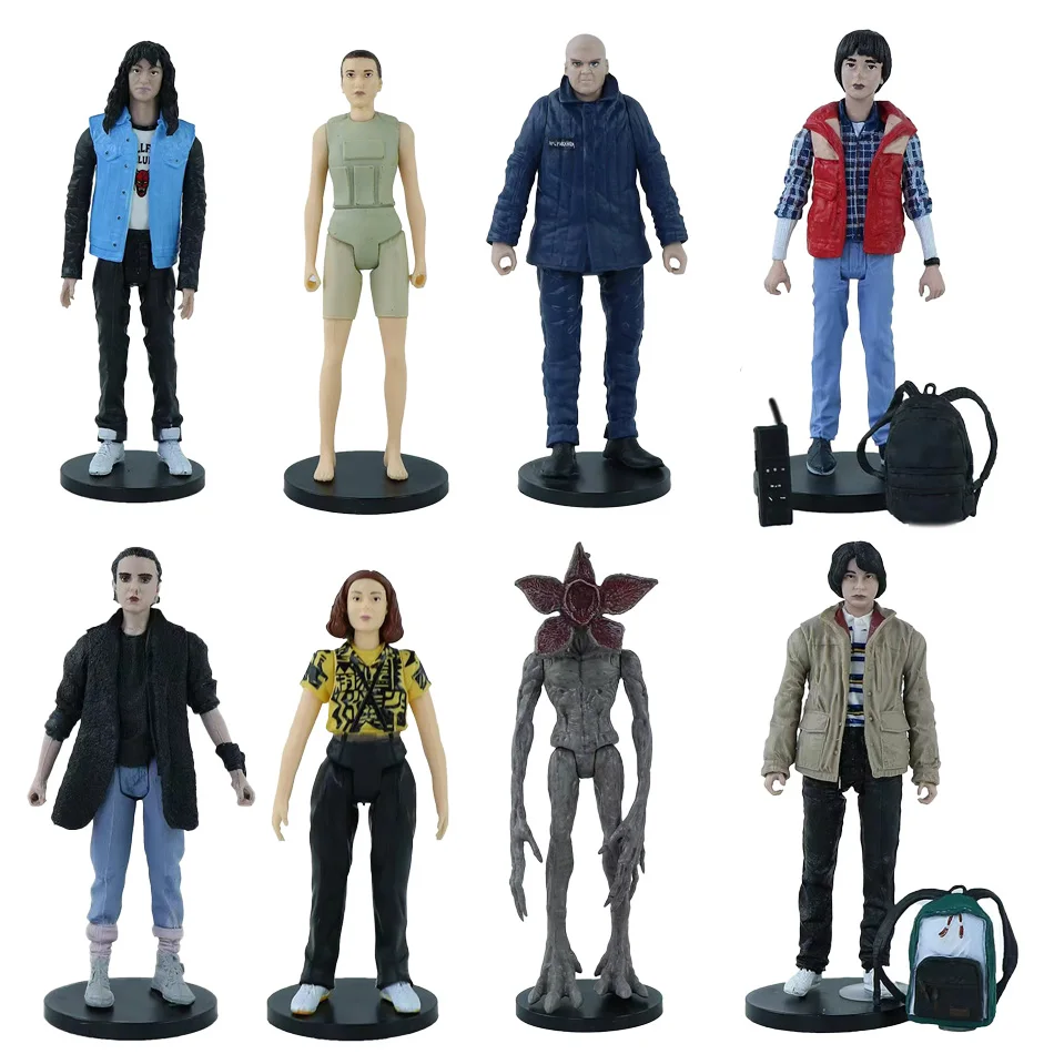 Stranger Nieuwe Dingen Steve's Vleesetende Plant Figuren Actie Desktop Decoratie Model Ornamenten Speelgoed Kid Geschenken