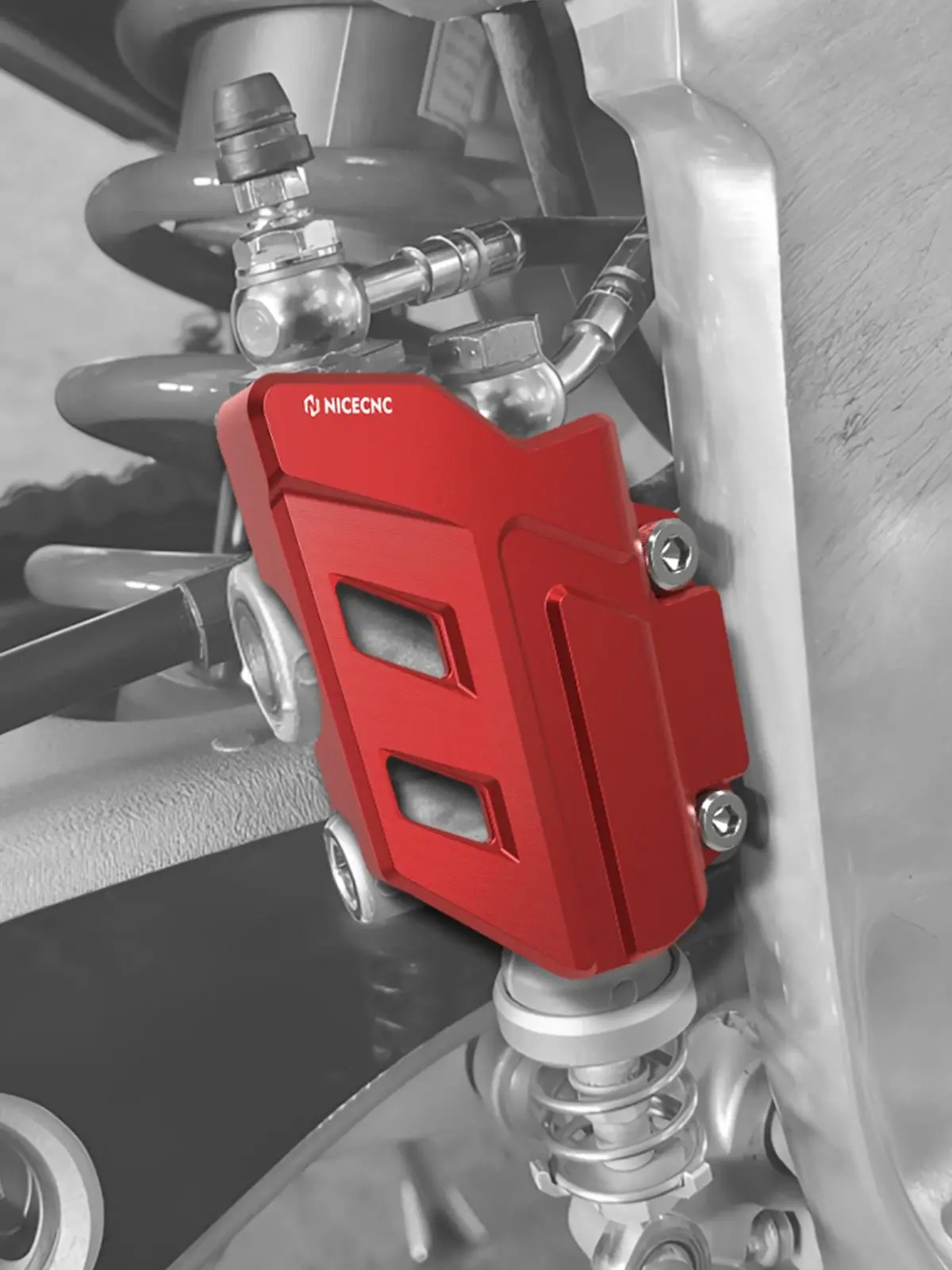 AliExpress NICECNC 2025 2024 For Stark Varg EX MX Rear Brake Master Cylinder Cover Guard Electric Dirt Bike Stark Varg EX MX Accessories Aluminum