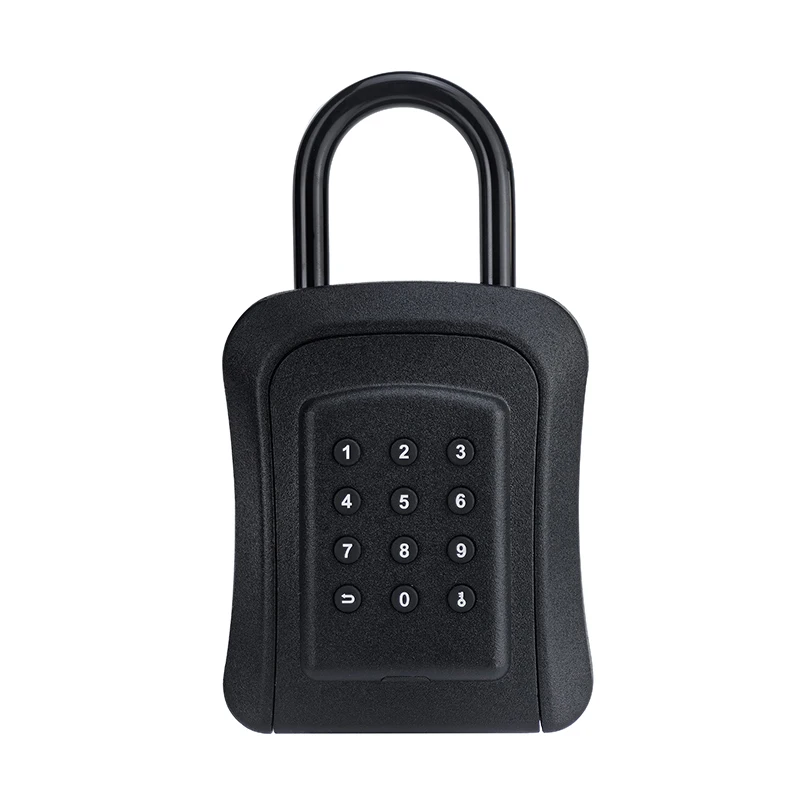 EGFirtory Smart Tuya Or TTlock APP Key Box Large Store Space 2 Way Unlock Waterproof Security ABS Key Box