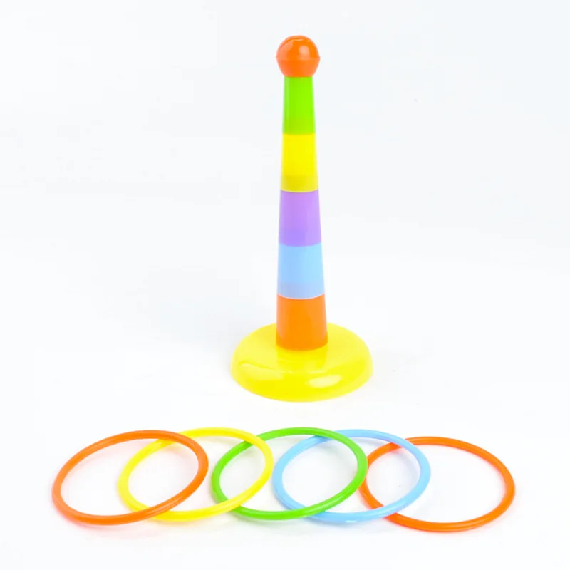 2/5PCS Interesting Mini Iron Ring Toys, Suitable for Parrots Intellectual Development Games, Colorful Ring Bird Activity