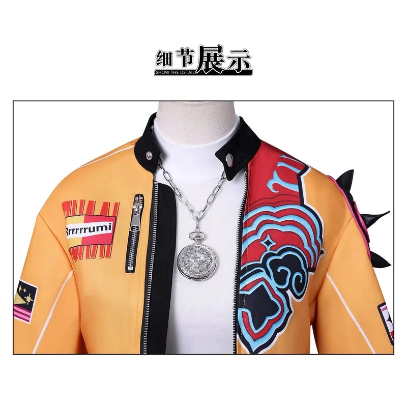 CSP1 en STOCK KPop Demon Hunters disfraz de Cosplay Rumi conjunto completo uniformes trajes de Cosplay Rumi HUNTR/X disfraz de Cosplay Rumi @ 1