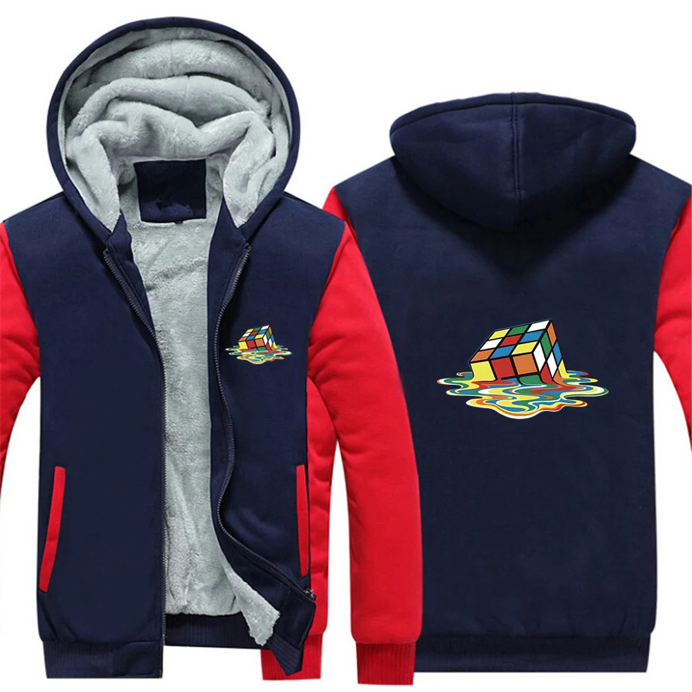 2025 Autumn And Winter Man's Anti Collision Shirt Personality Coat Magic Square Logo Print Mountaineering Suit Hoodies Jacket