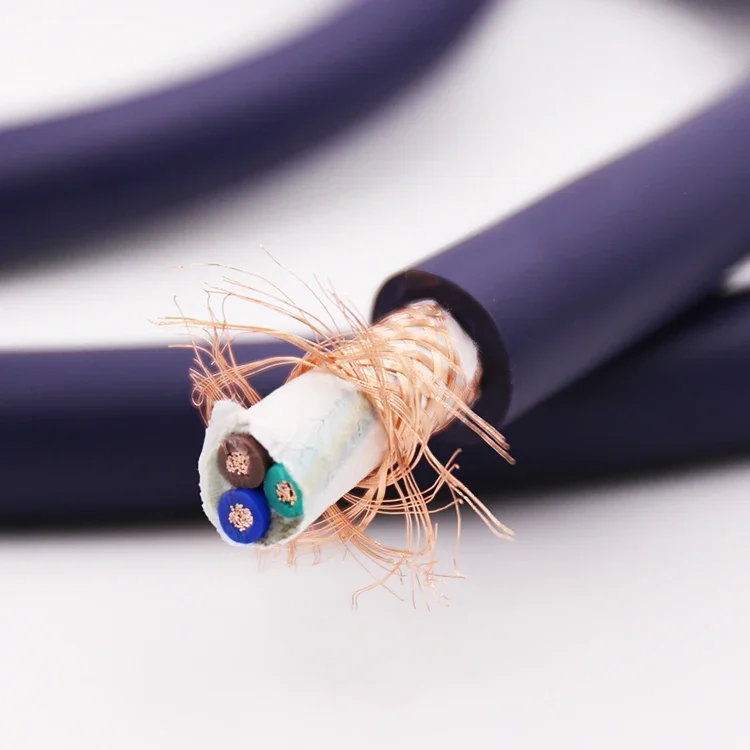 純銅Hi-Fi OFC電源ケーブル,CDプレーヤーワイヤー,日曜大工オーディオファンアンプ,バルク電源ワイヤー