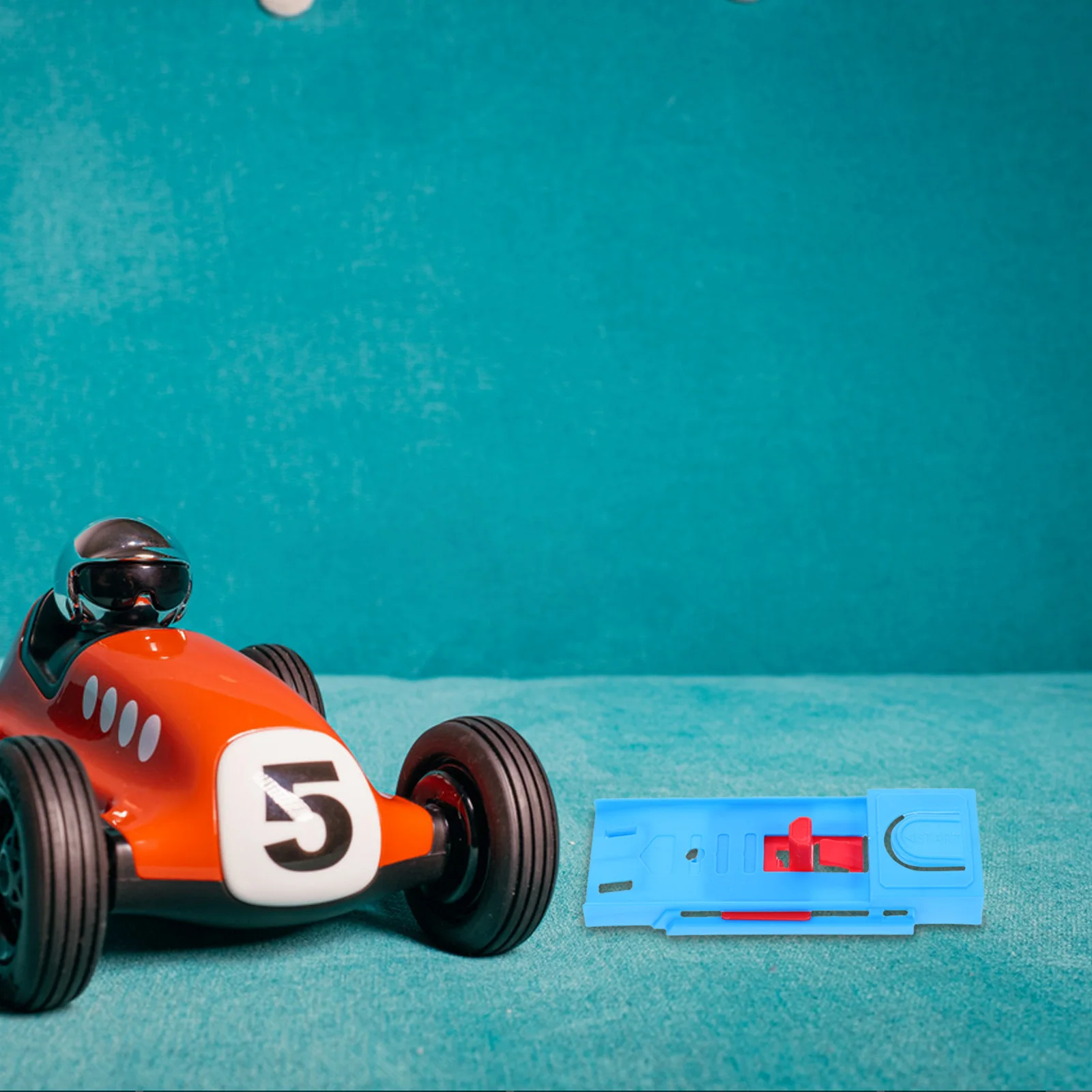 6Pcs Mini Race Car Launcher for Children Easy Portable and Lightweight Racing Track Accessory Race Car Party Favors