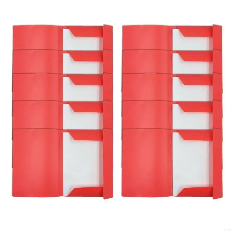 

10 Pcs A4 Postal Folder File Folder File Bag Document Folder for School Office
