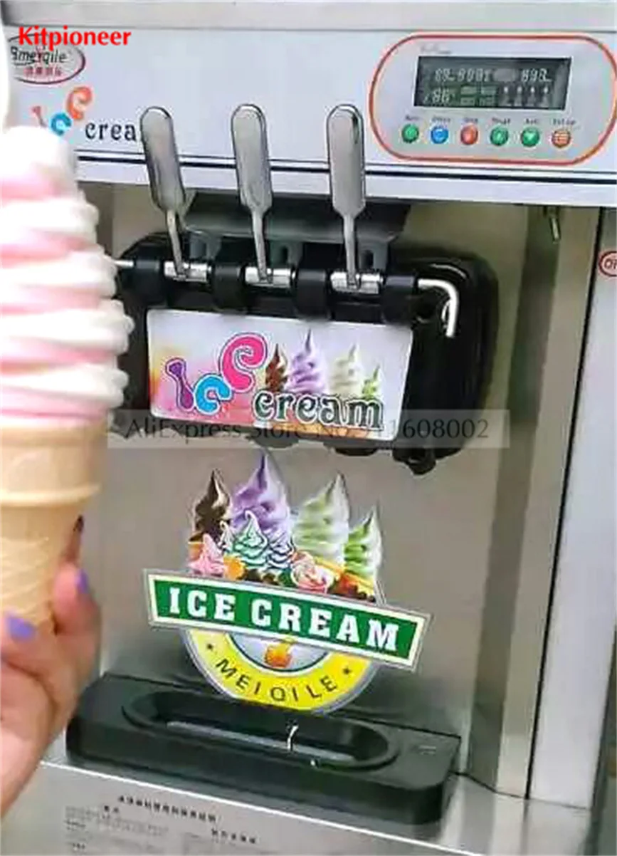 2 ملحقات أنابيب الختم من السيليكون حلقات حشية متوسطة الأكمام YKF826T تركيبات استبدال آيس كريم ناعم HC