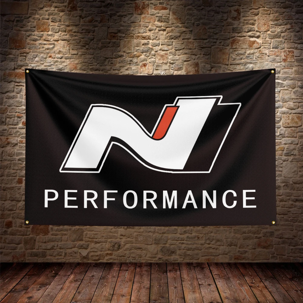 

3X5Ft N PERFORMANCEs Flag Polyester Printed Car Banner For Decor