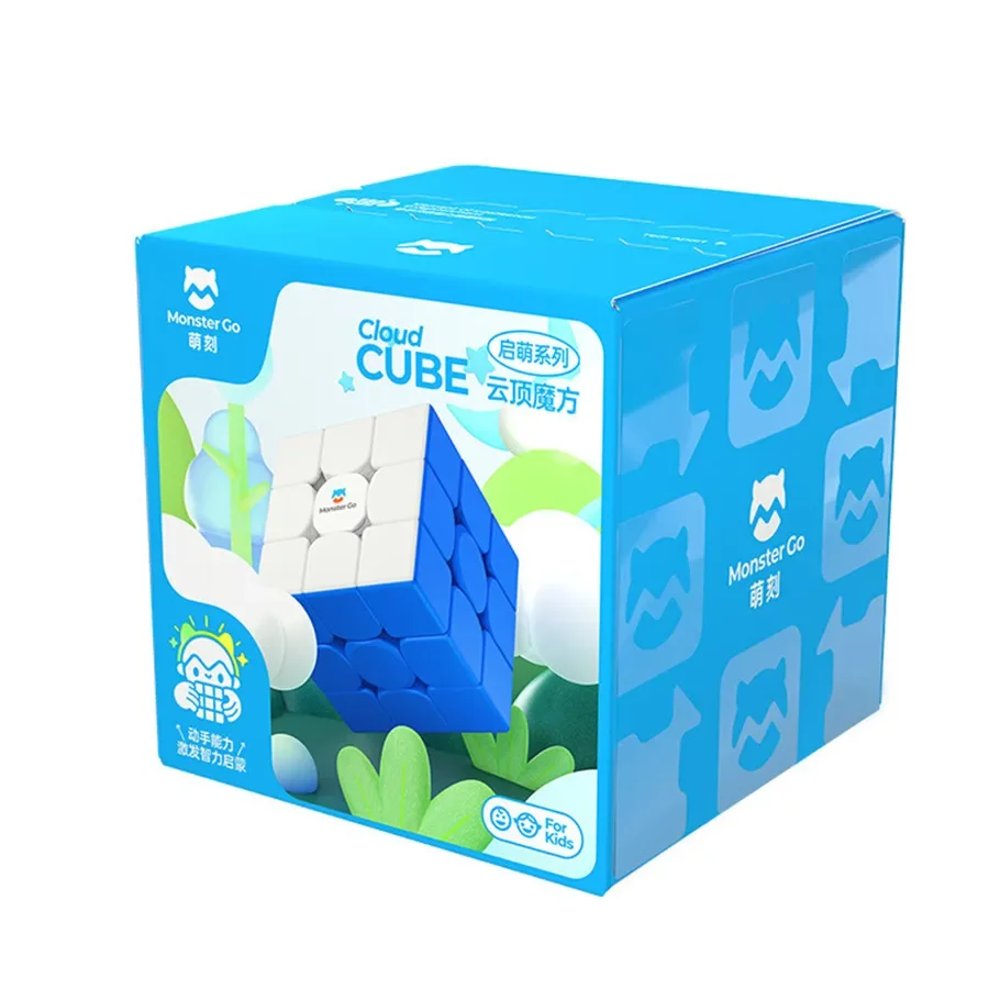 GAN-Cube magique série Monster Go pour enfants, puzzle professionnel, jouets Dakota idaux, 3x3, 2x2, Skew UT et Mirror GAN 356, cadeau pour enfants, 3-6 ans