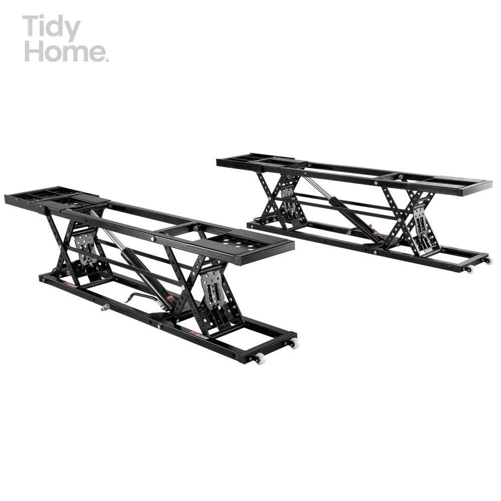 

Car Lift, 7,000 LBS Capacity Portable Car Lift,with Extended-Length Plates,Heavy-duty Carbon Steel Truck Lift ,120V Power Unit