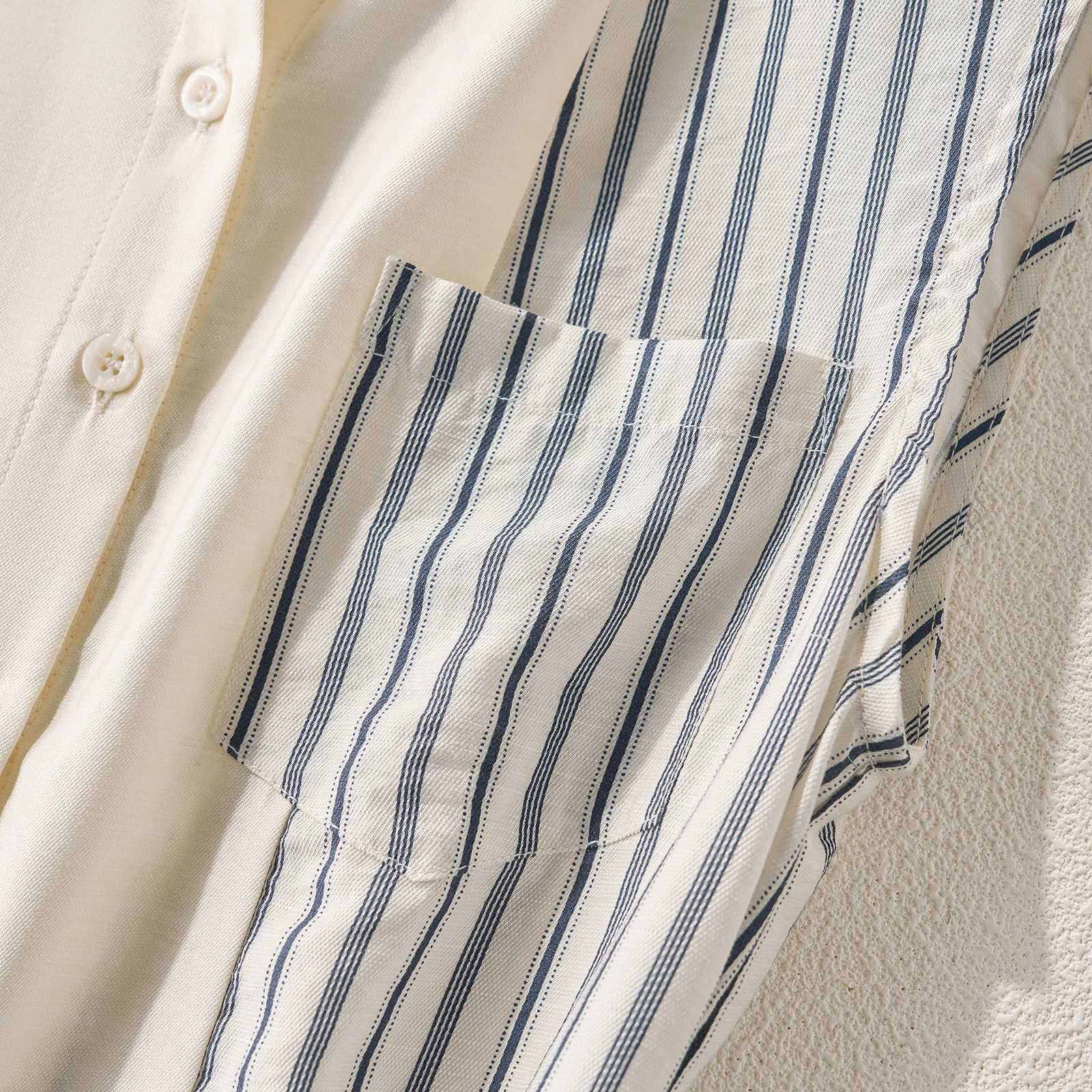 Striped workplace stand-up collar sleeveless shirt 2024 summer new women breathable refreshing patchwork shirt with pockets