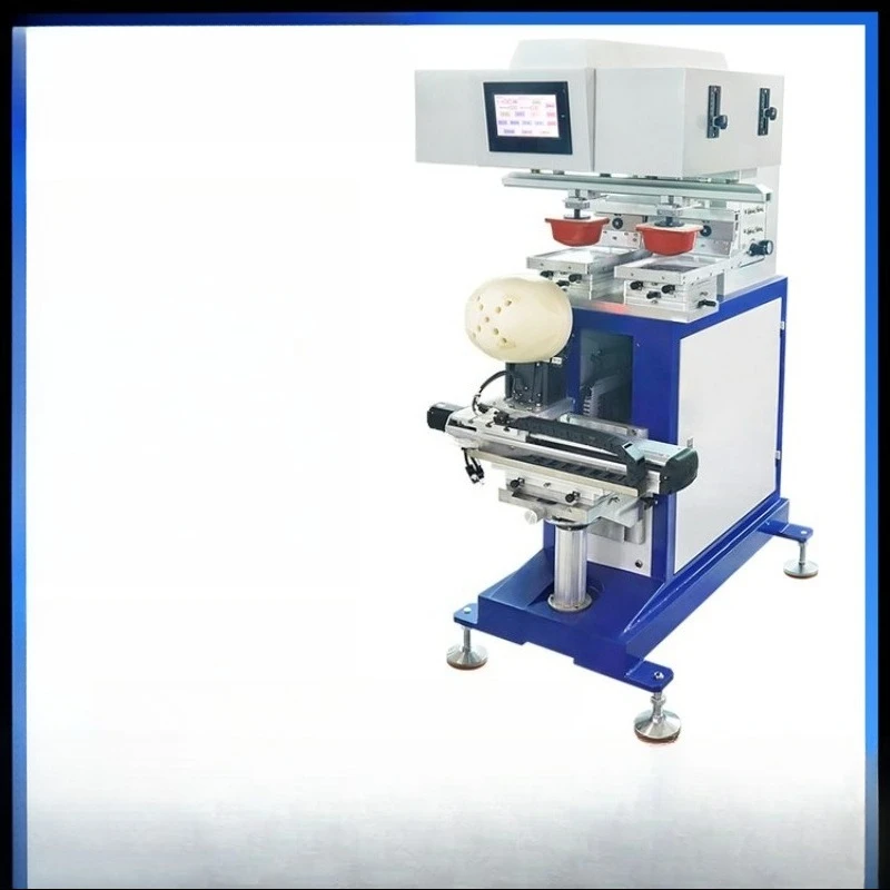 HL-300D-SXL two-color servo module rotary shuttle pad printing machine, high-precision pad printing machine