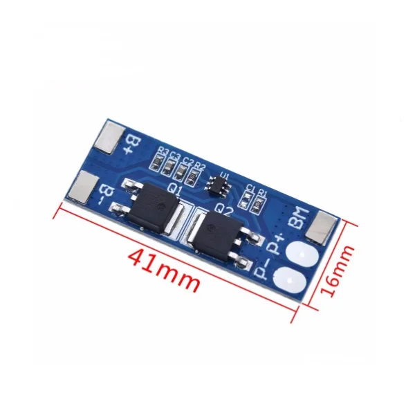 2S 7.4V lithium battery protection board 8.4V overcharge and over discharge polymer protection module 8A current