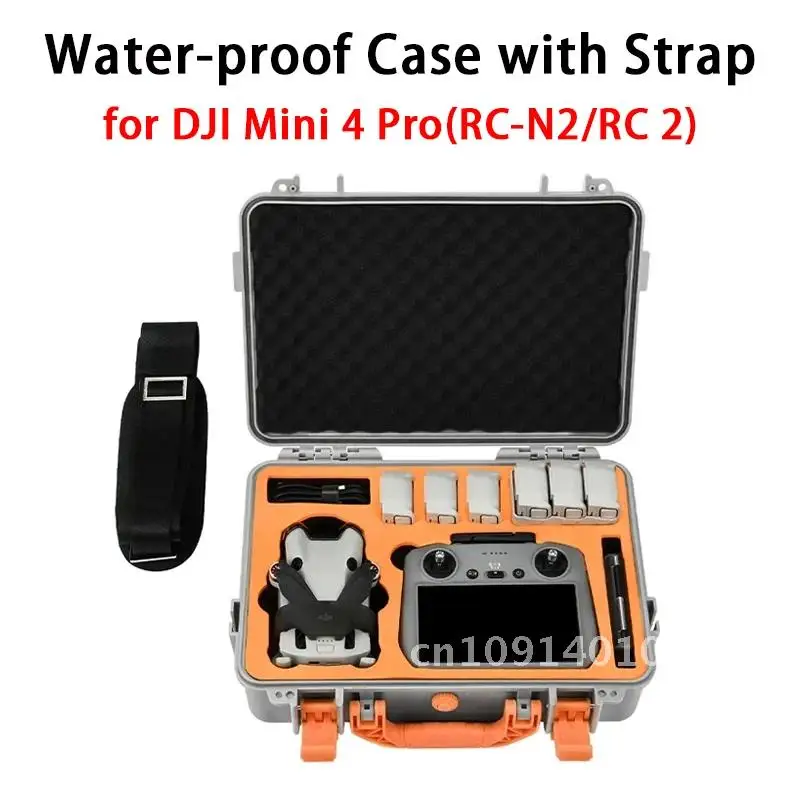 Waterproof Case For DJI MINI 4 PRO Storage Bag Carrying Case Portable Handbag Hard Case Box Battery Suitcase Drone Bag Accessory