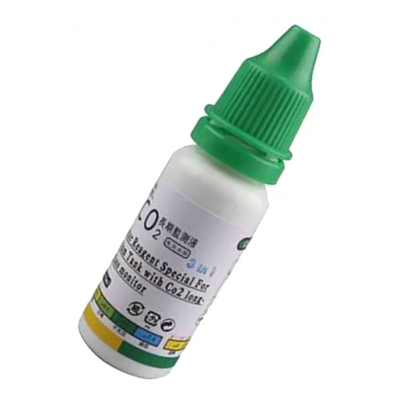 1 Bottle of 15ml Solution Refills for Aquarium Tank CO2 Indicator Monitor