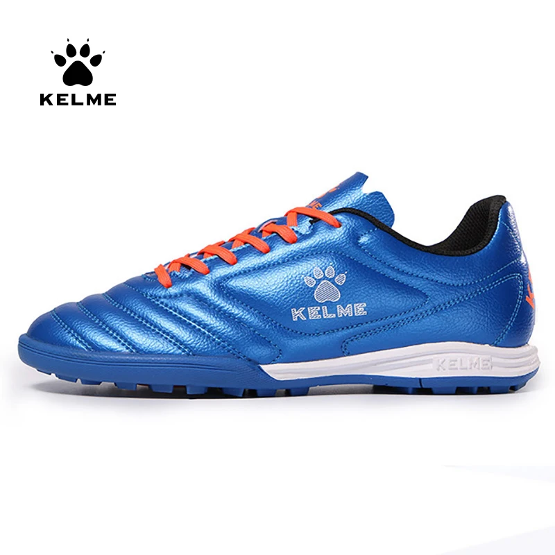 KELME 남성용 훈련 TF 축구화, 인공 잔디, 미끄럼 방지, 청소년 축구화, AG 스포츠 훈련화, 871701 