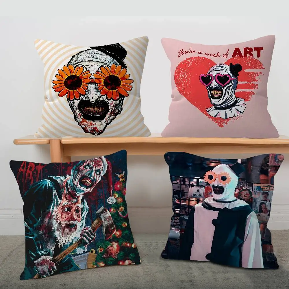 Film Funny T-Terrifier Horror 2 3 pillow cover sofa cushion cover home room decoration children gift