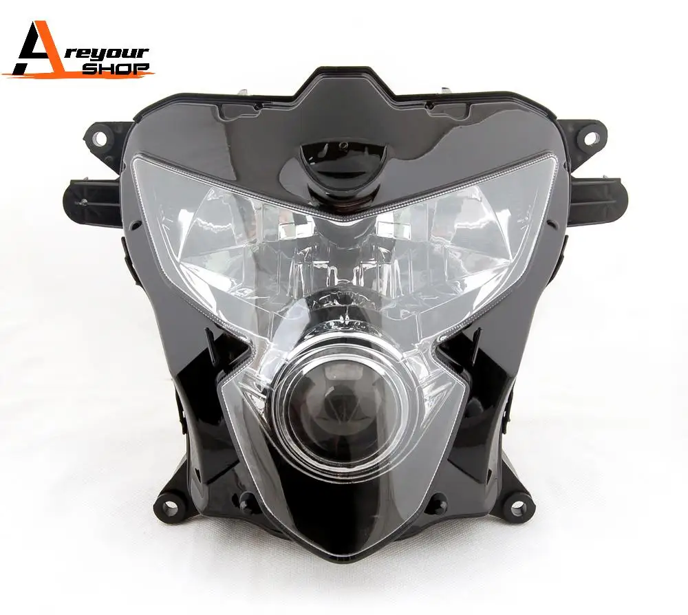 Headlamp Headlight Guard Protector Grill Clear for Suzuki Gsxr600 750 04-05