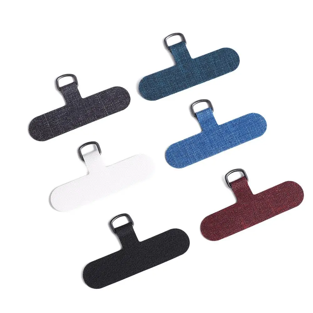 Universal Mobile Phone Safety Lanyard Card Gasket Replacement Detachable Adjustable Neck Cord Strap Clip Snap Rope Patch