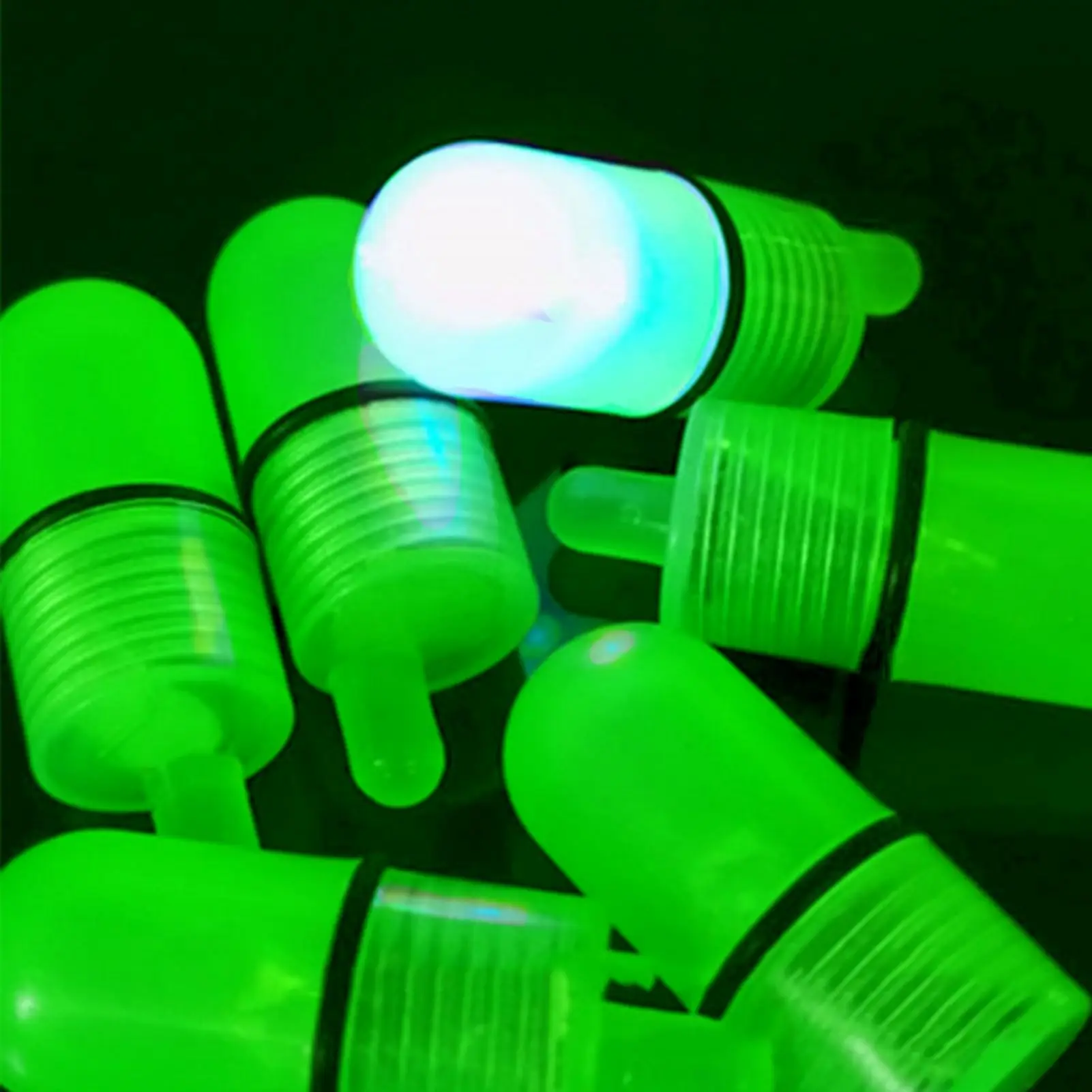 20Pcs Fishing Rod Alarm Tip LED Night Lights for Twin Bell Electric Luminous Bite Alarm High Quality for Outdoor Tackle Tool