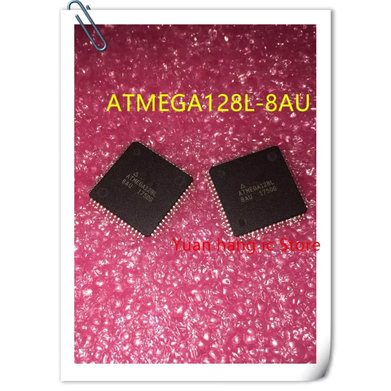 10PCS/LOT ATMEGA128 ATMEGA128L 8AU  ATMEGA128L-8AU  QFP64