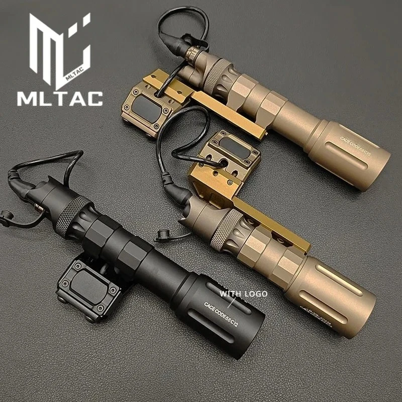 SOTAC Tactical Plhv2 Flashlight 18650 High Power LED 1000LM Airsoft Hunting Scout Light with Pressure Switch