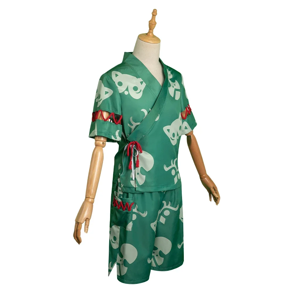 Perrin Cosplay Game Game Scarlet And Violet Fantasy Costume Adult Women Men Shirt Shorts Outfits Halloween Carnival Party Suit