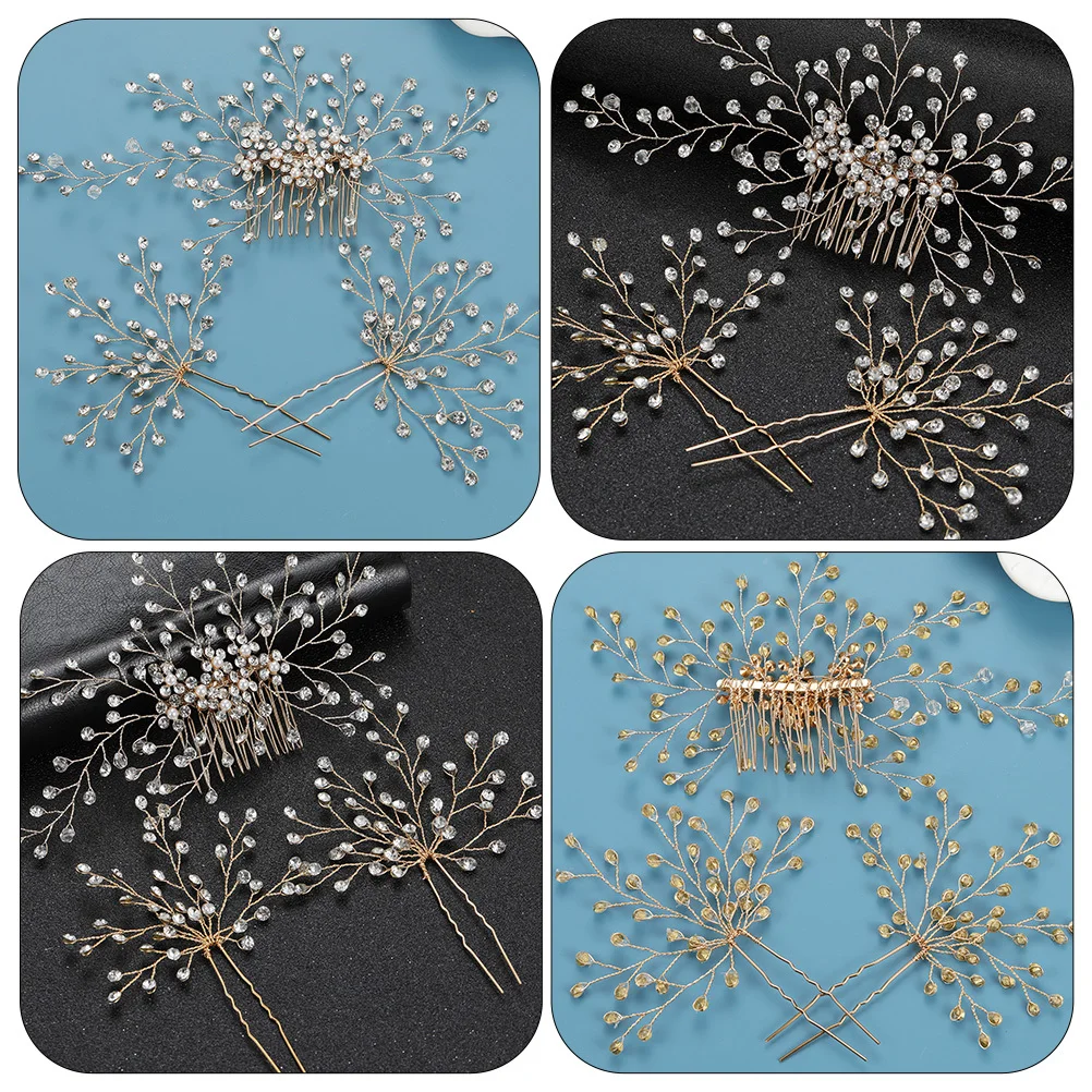 مجموعة واحدة من غطاء رأس العروس الرومانسي، قطعة شعر رائعة، مادة ممتازة، عمر خدمة طويل، ديكور الزفاف، دبوس شعر الزفاف