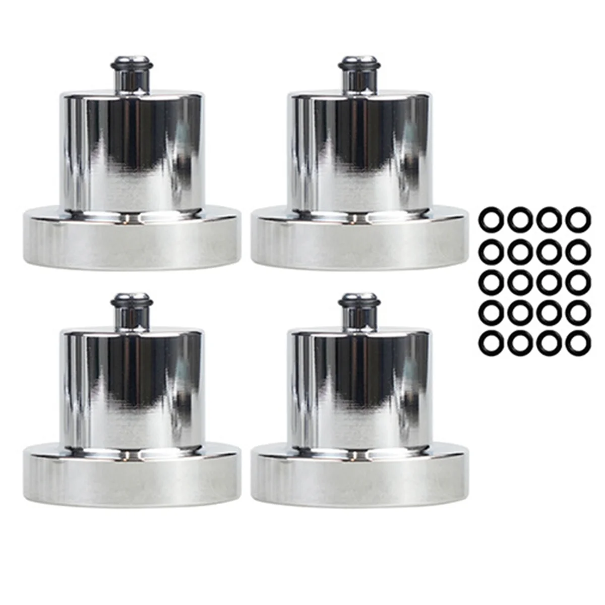 N18r 4 pçs carro jack pad elevador ponto adaptador de alumínio para r1s r1t 2022 2023 jack ponto de elevação adaptador