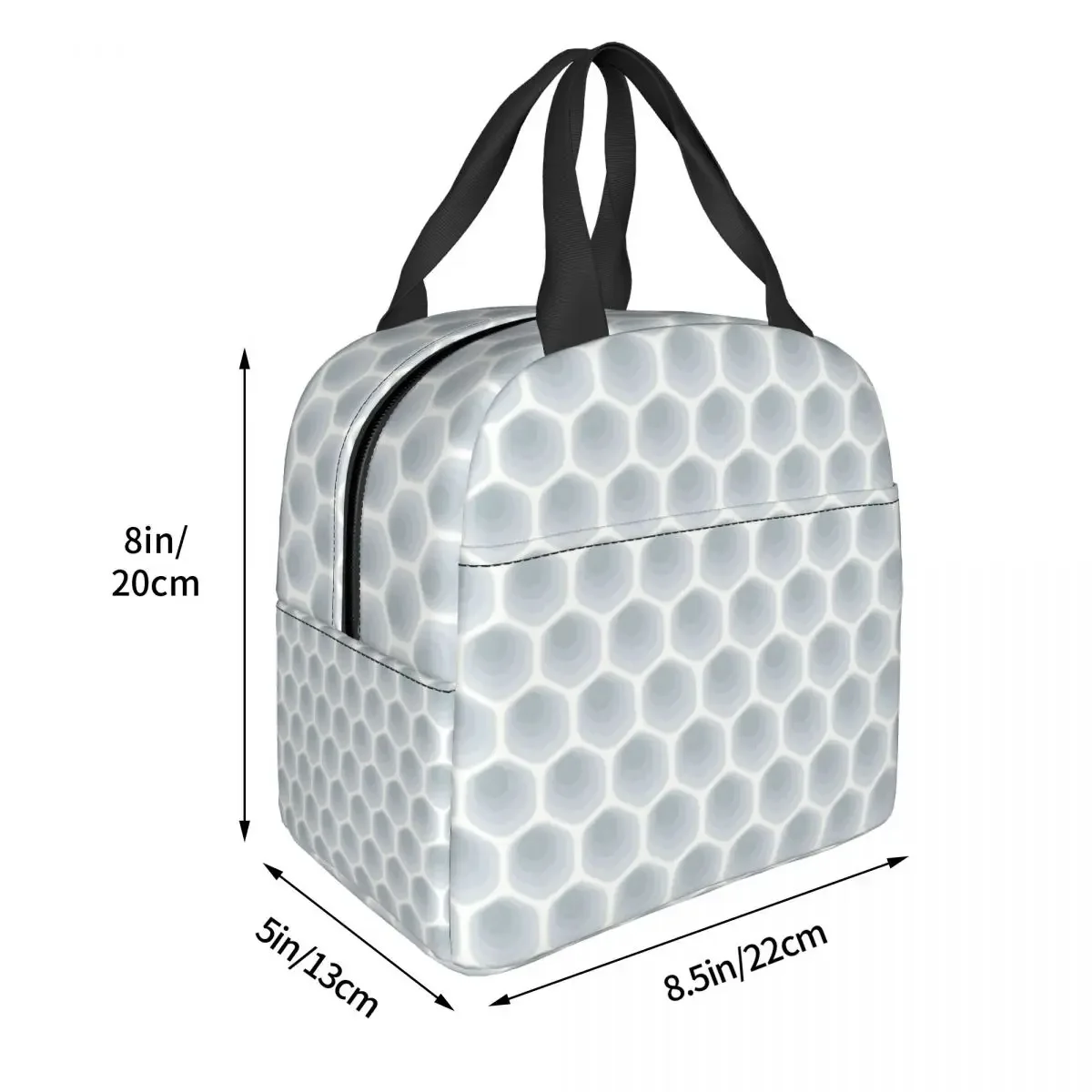 Golf Ball Sports Insulated Lunch Bags for Outdoor Picnic Golfer Lover Resuable Cooler Thermal Bento Box Women Kids Thermal Bags