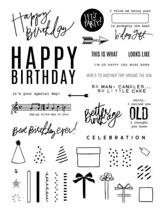 جديد الإنجليزية ختم واضح DIY بها بنفسك سكرابوكينغ/بطاقة صنع A7253