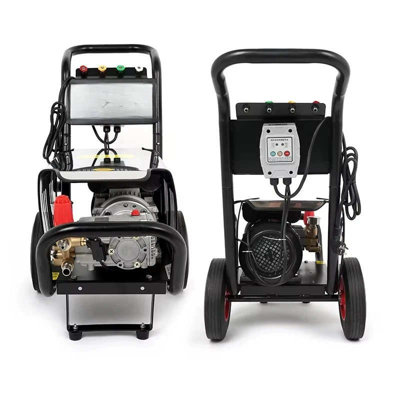 15Mpa 2.2KW/3.0KW Electric Cold Water High Pressure Washer 4 Quick Connect Spray Nozzles New China Cleaning Equipment