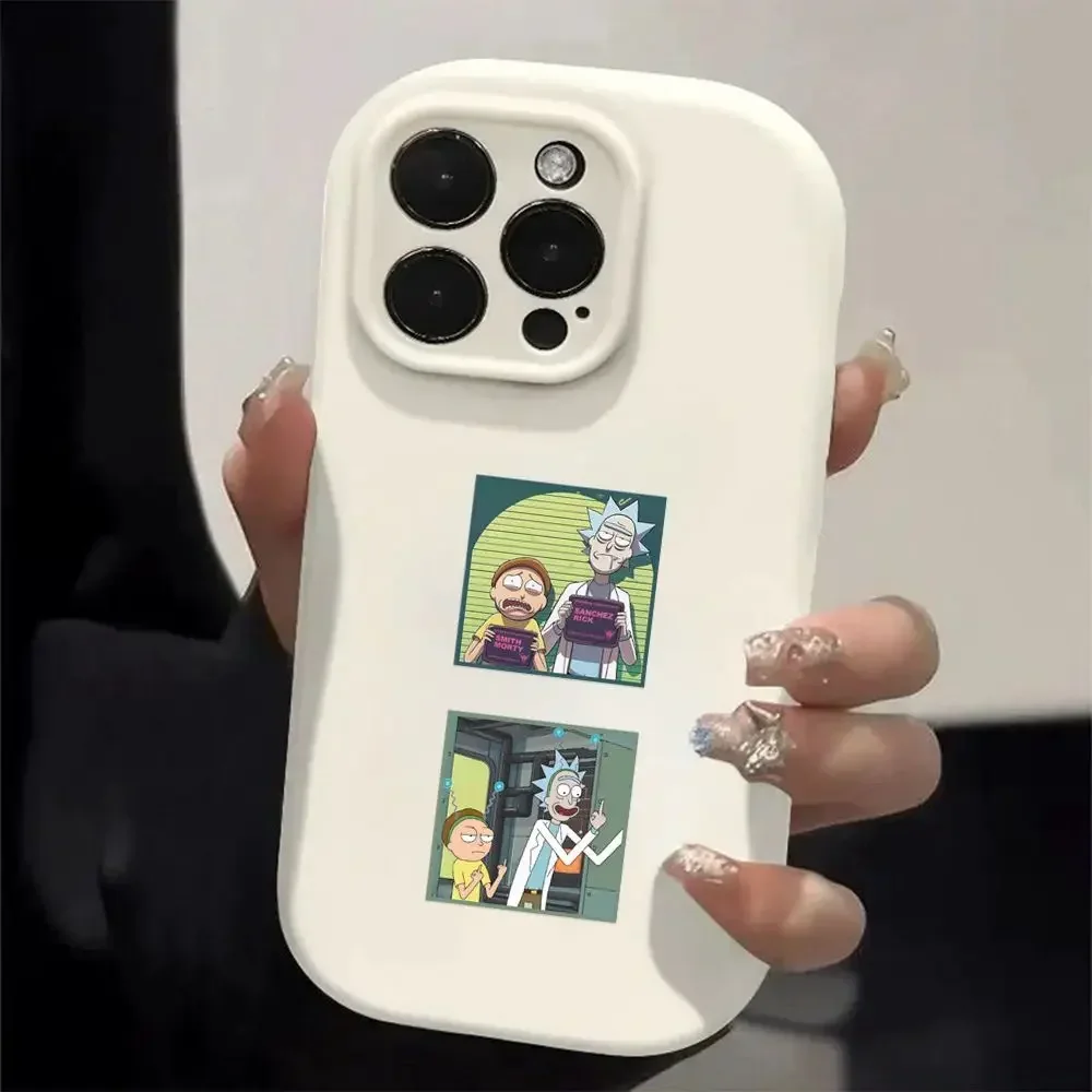 2000 Stickers Rick and Morty Roll Stickers Season 9 Movie Periphery Cartoon Ins Wind Decoration Stickers Bag Mobile Computer view 6
