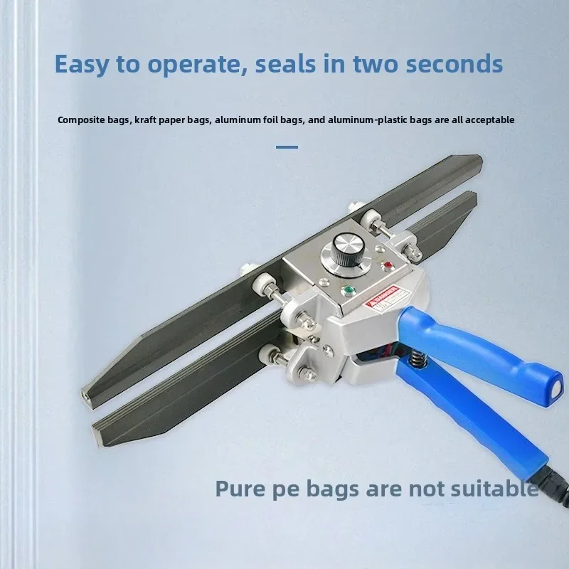 Hand clamp type sealing machine, hand clip type heat sealing machine, aluminum foil bag kraft paper bag sealing machine