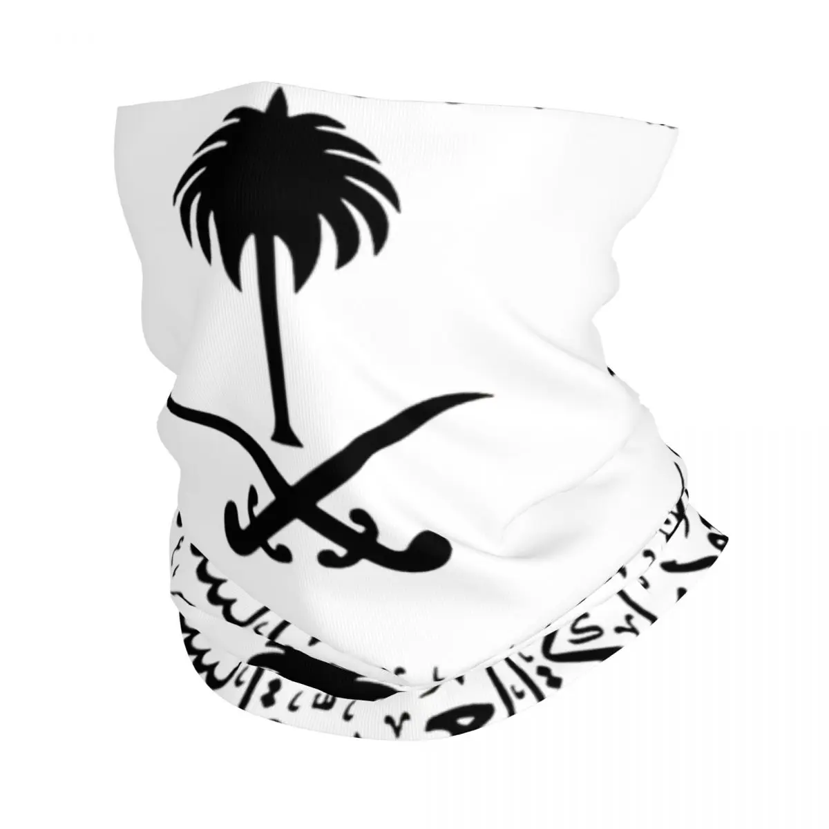 Königreich Saudi-Arabien Emblem von Saudi-Arabien Bandana Hals abdeckung Wickels chal Mehrzweck Sturmhaube Reiten für Männer Erwachsene atmungsaktiv