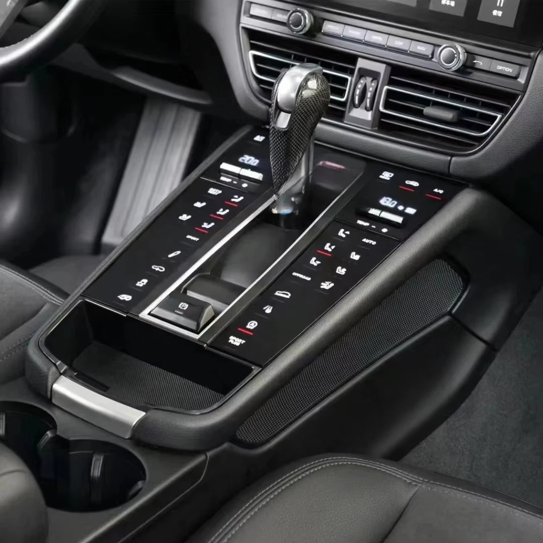 หน้าจอควบคุมกลางรถยนต์แบบสัมผัสเต็มรูปแบบสำหรับปี 2014-2021 ฝาครอบที่วางแขนคอนโซลกลาง อัพเกรดแผงควบคุม LCD ใหม่