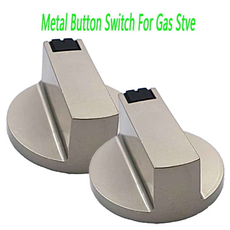 4 Pcs Metal Button Switch For Kitchen Cooker Gas Stve Switch Control Knobs Household use Gas Stove Replacement Parts