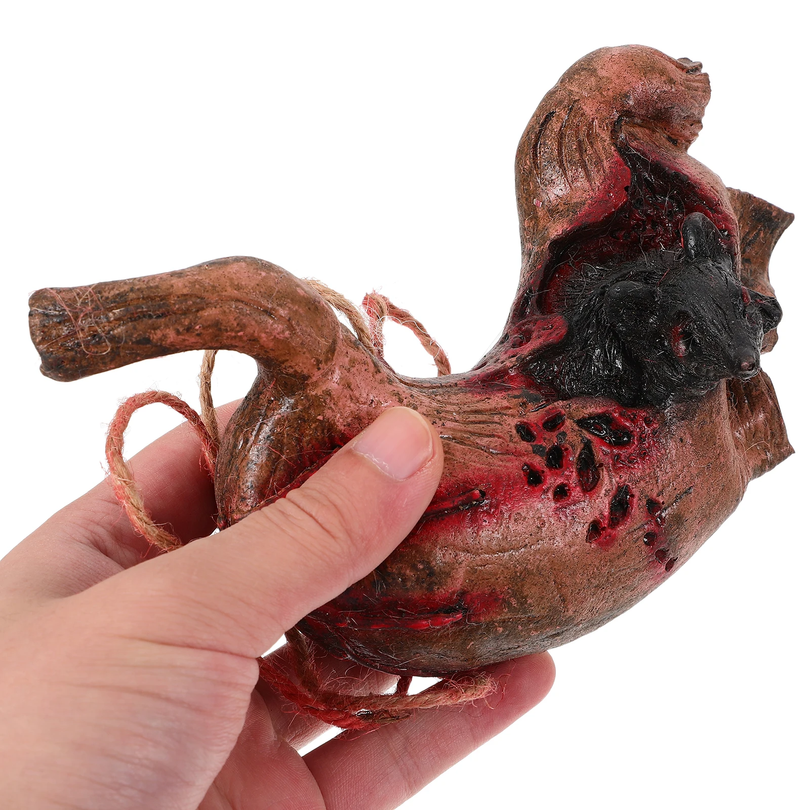

4 Pcs Simulated Human Organ Pendant Halloween Decorations Hanging Ornaments Body Spooky Indoor