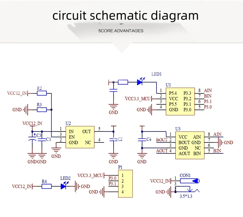 Ultraschall-Lichtschwebetechnik Stehwellen-Controller Elektronisches DIY-Lötset Montagekomponenten – Detail 5