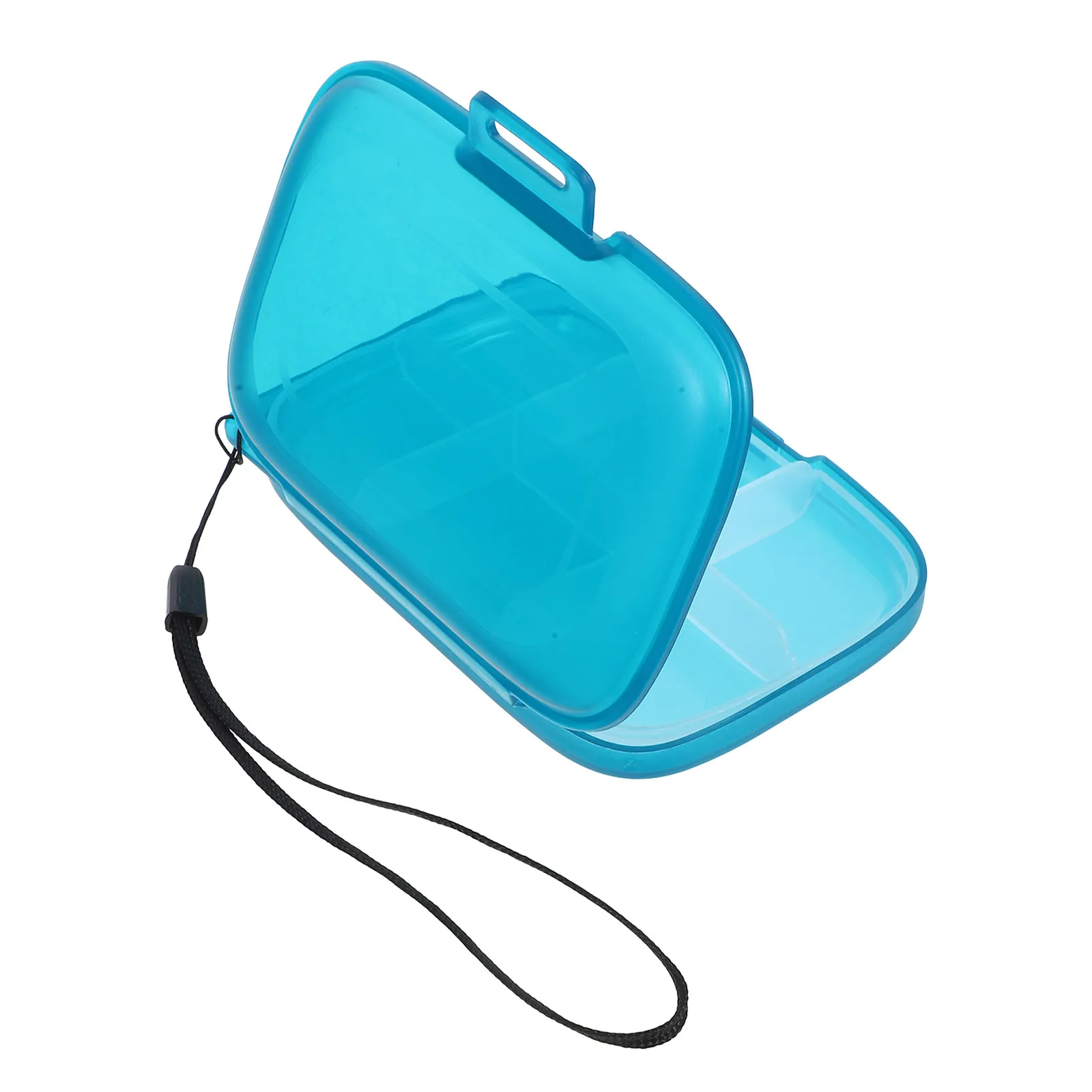 

Маленький портативный органайзер для лекарств, дорожная аптечка, пластиковый герметичный контейнер для ежедневных дозировок, удобное хранение